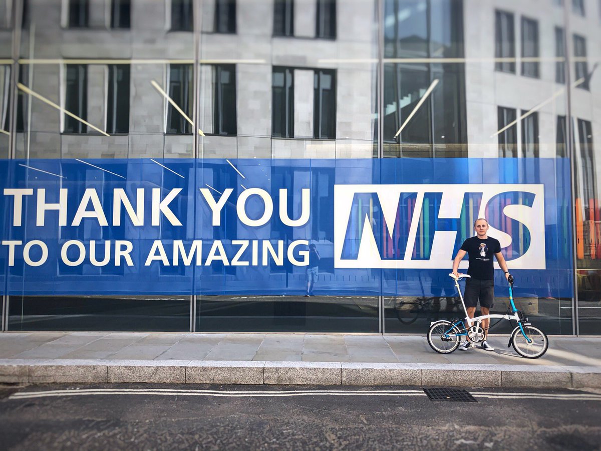 BromptonHire's tweet photo. Honoured to be awarded ‘cycling campaign of the year’ for the @Wheels4Heroes initiative at the @London_Cycling annual awards last night. 

A big thank you to all those involved in making it happen and of course to each and every one of the staff @NHSEnglandLDN @NHS 💙 https://t.co/4yKg2NPixB