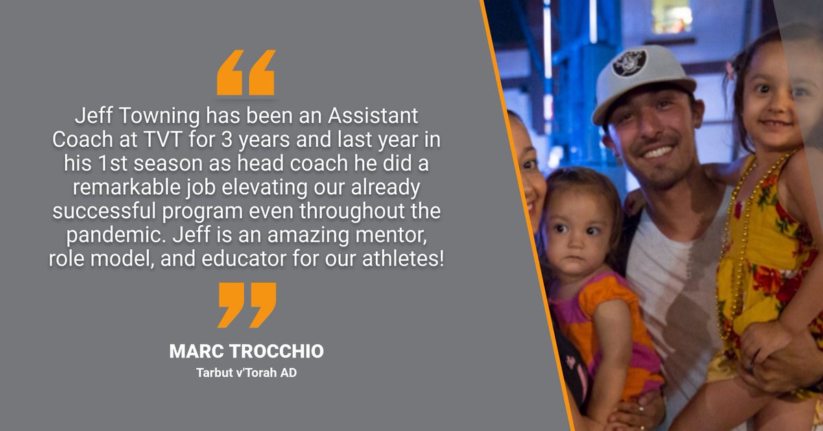 OCADA Coach of Character - Jeff Towning, Tarbut v’Torah <a href="/SteveFryer/">Steve Fryer</a> <a href="/ocvarsity/">ocvarsity</a> <a href="/OCSportsZone/">OC Sports Zone</a> <a href="/CIFSS/">CIF Southern Section</a> <a href="/mtrocc/">Marc Trocchio</a> @TarbutLions