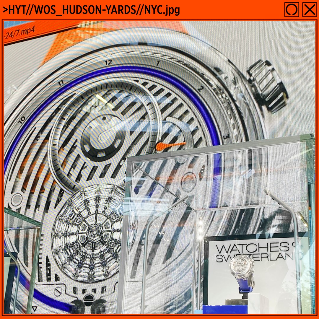 HYTWatches's tweet photo. TAKE TIME TO VISIT US @ WATCHES OF SWITZERLAND - HUDSON YARDS, NYC.
#timeisfluid #itsflowtime #hytwatches https://t.co/Zw5rjMyKV9