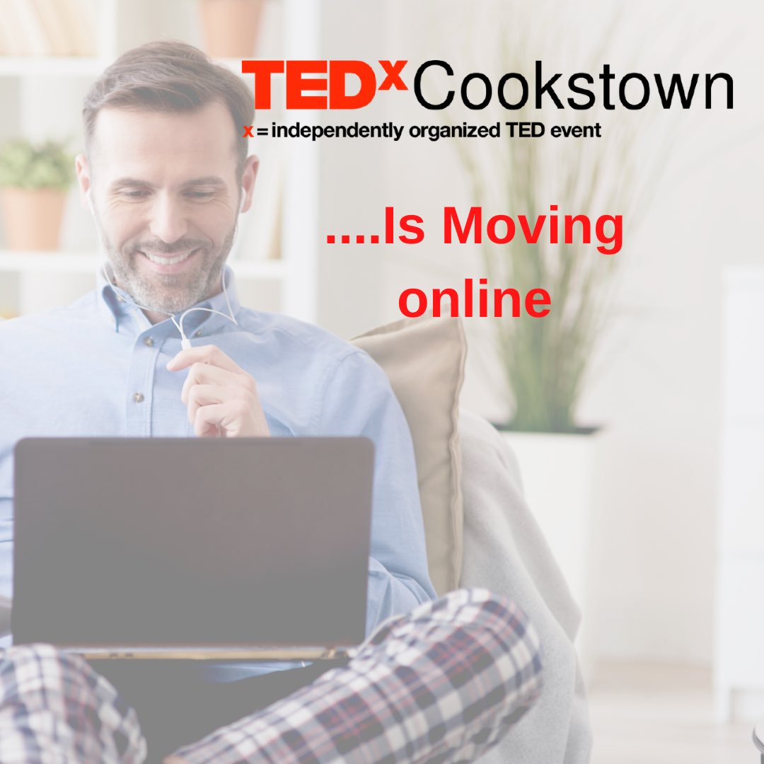 TEDxCookstown's tweet photo. 🔴BIG NEWS 🔴TEDxCookstown is now moving online!

Our speakers will be on site but you'll be able to watch 12 amazing live TEDx talks from the comfort of your own home.

Only ticket holders can watch the live stream so book your ticket now 👇👇👇

https://t.co/lwGOK8bgNo https://t.co/Ku8iVpcp5F