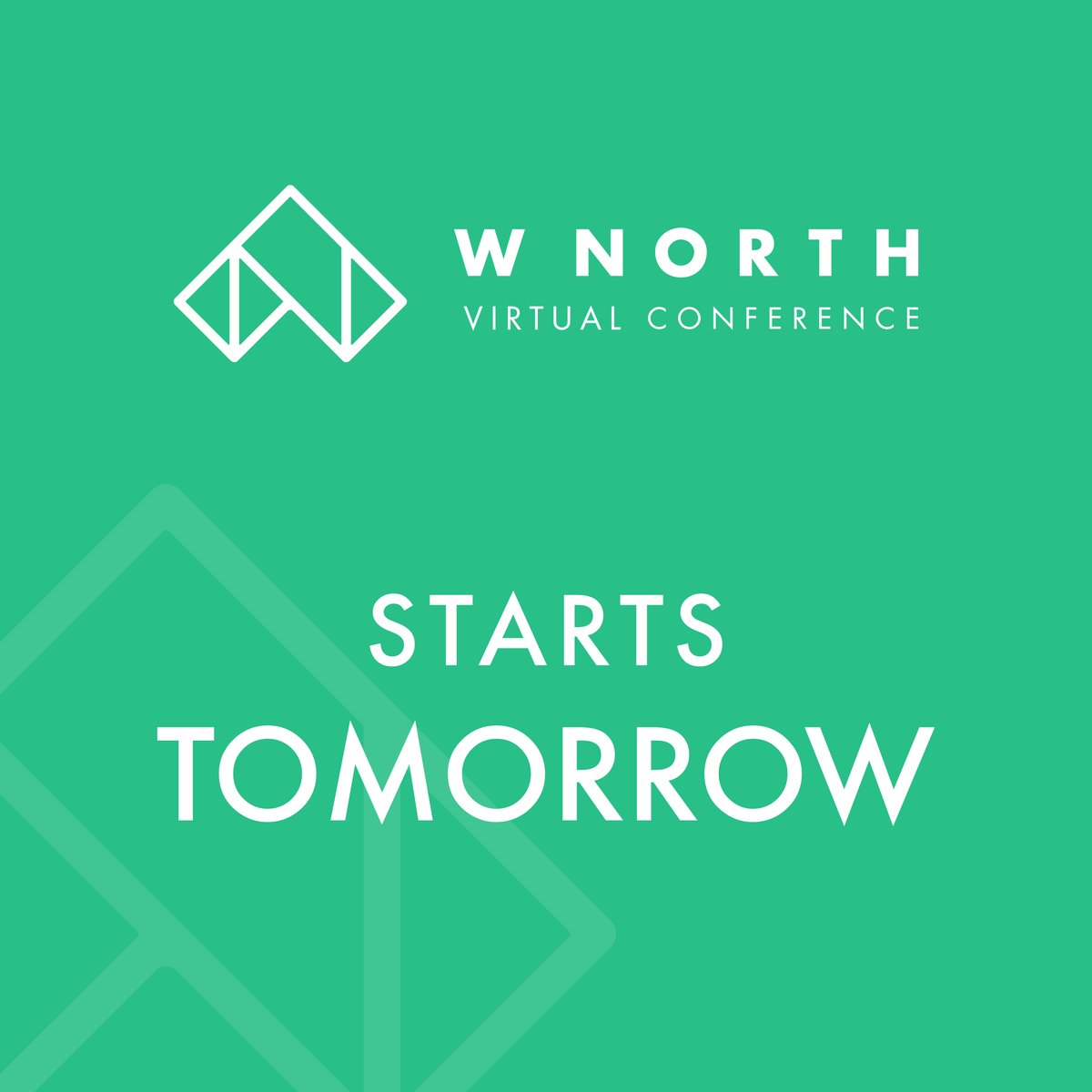 WNORTHconnect's tweet photo. ✨ 24 HOURS TO GO! ✨ Do you have all of your coffee, snacks and notebooks ready to go? Twitter handle at the ready? 

If you haven't yet, check out the agenda on our website for tomorrow. We'll get going at 8am PST. https://t.co/lp9Mpr0fjr