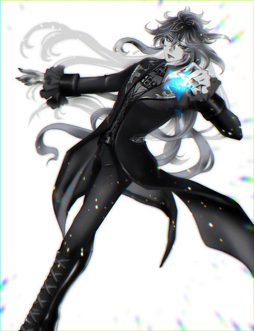 出来ました
実家のイデアを捏造しました
いいとこのお坊ちゃんというイメージです
#twst_monotone 