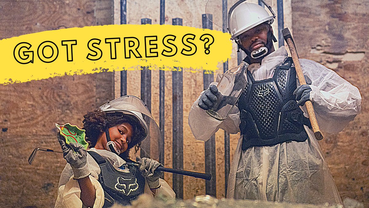 Check out how the nugget and I dealt with stress at Smash Room.

Things to look out for
- A 🔥 acoustic version of <a href="/russdiemon/">RUSS</a> 
- The look in AJ’s 👀 when she gets her new kicks from <a href="/sagreeney/">Shane Greene</a> 
- Us absolutely destroying stuff and calling it research

youtu.be/9c7VLbmti8g