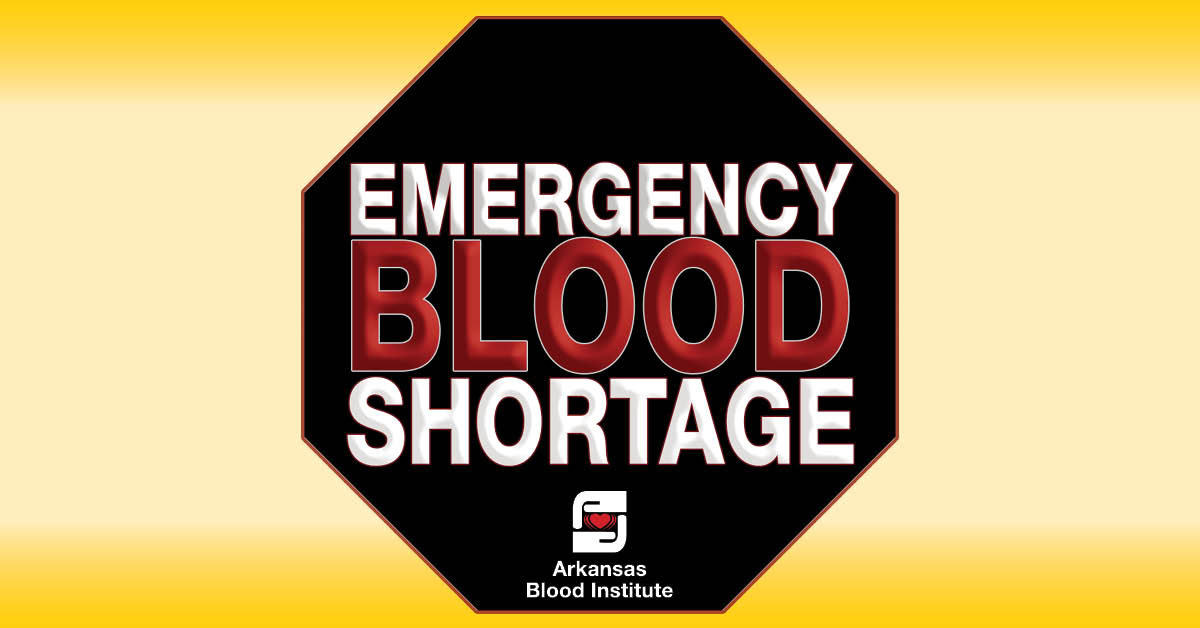 OBIinAR's tweet image. Arkansas Blood Institute has an emergency need for all donors. A damaging ice storm affecting our neighbors depleted the already strained blood supply! Give blood ASAP. Please call 877-340-8777 or click here to make a life-saving appointment: bit.ly/3kFrmJV