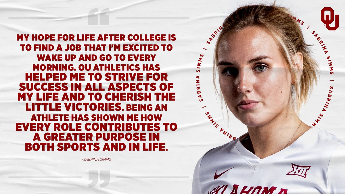 "OU Athletics has helped me strive for success in all aspects of my life." - <a href="/BrinaSimms/">sabrina simms</a>
