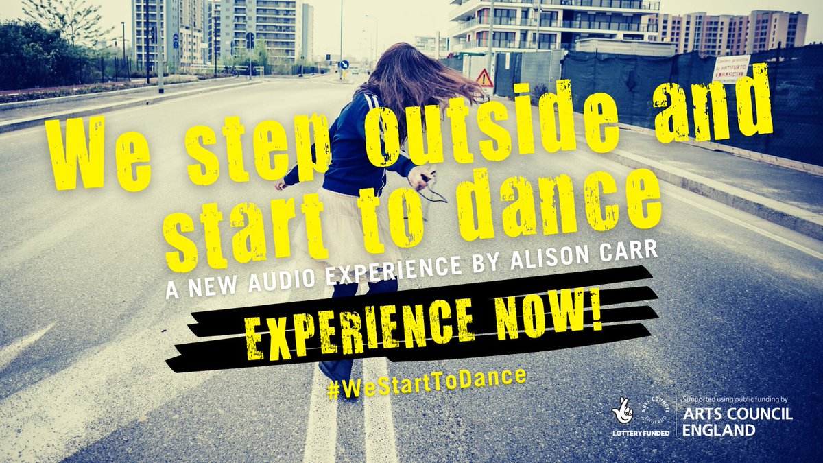 AlisonCarr_'s tweet photo. 🎧 #WeStartToDance is live 🎧
You're invited to press play and start to dance!
I'm so excited to share this with you, and so proud of all of us who have made something new during these challenging times
https://t.co/KbYE3d4Rym
#ACESupported https://t.co/0sjFhubCMo