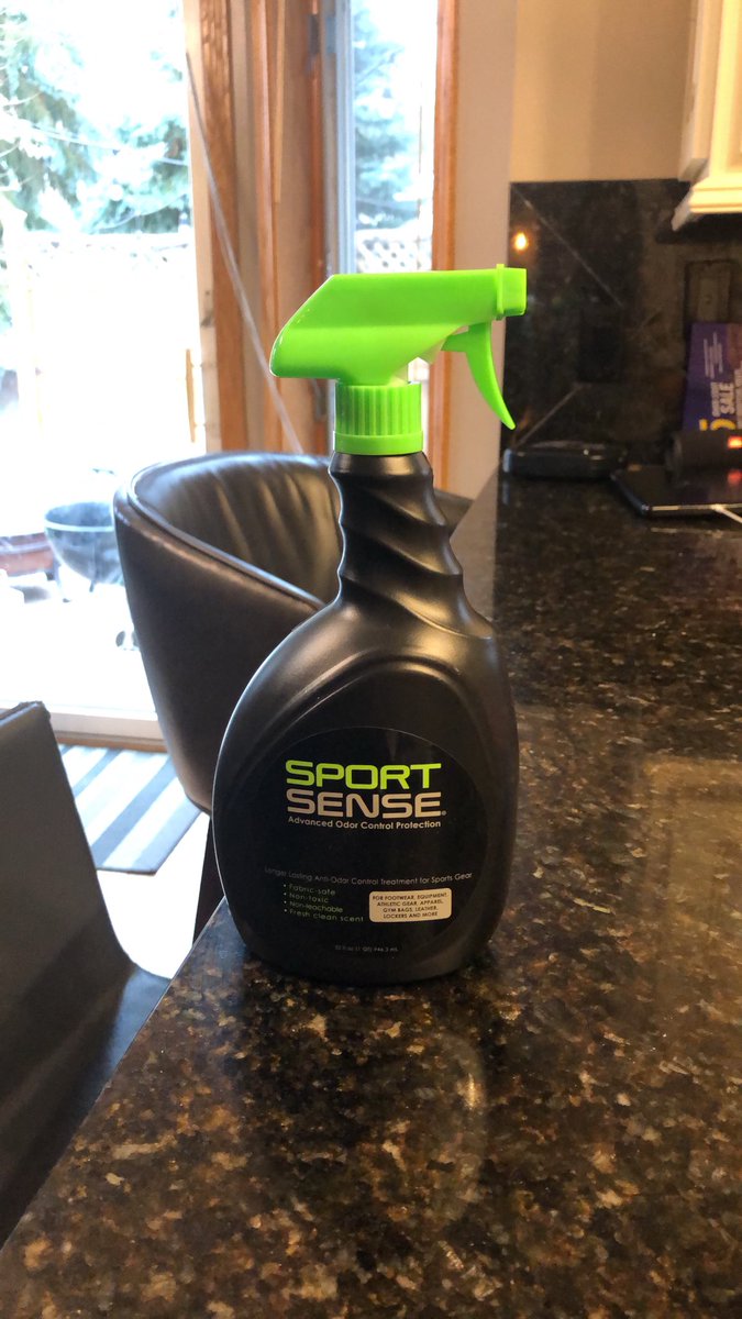 jessicalstrong's tweet photo. Love this product!!! Helps with football gear and dog odors in the carpet. Don’t know what i did before this ❤️❤️@SportSenseSpray https://t.co/H5yaNcnFgZ