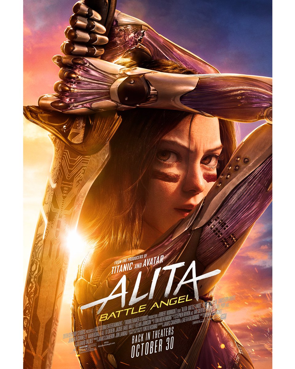 🔥Win this <a href="/AlitaMovie/">.</a> mini poster🔥 AMC is giving away 10 posters randomly if you RT and share your fandom for Alita in the comments! ALITA: BATTLE ANGEL returns to AMC Theaters, Friday, October 30th: amc.film/34XKKuU