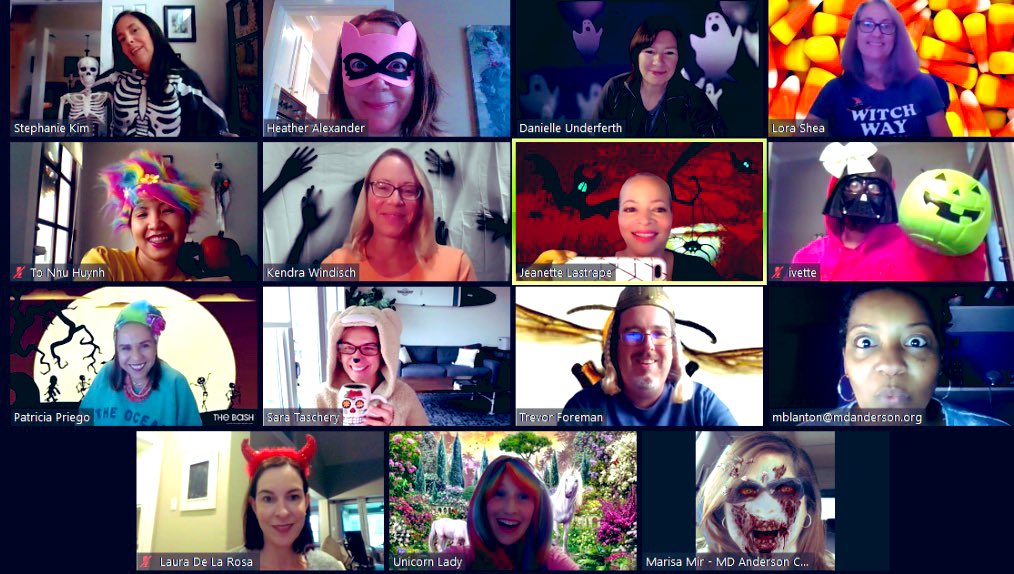 IvetteSung's tweet photo. 🎃 Lively bunch 👻 Don’t you think? #1 in Community Relations and Education 🕸 #EndCancer         https://t.co/UwFVQelsSr https://t.co/HDG9L4JgGh