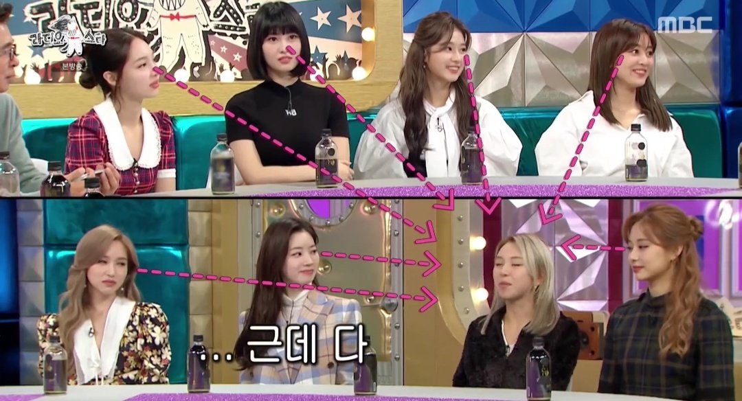 พอถามว่าใครน่าจะแต่งงานช้าสุด น้องแชงเลือกอิมนายอน
แต่พอถามว่าใครน่าจะแต่งงานคนแรก ทุกคนเลือก ซนแชยอง 5555555555555555