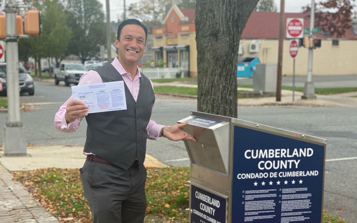 TestaForNJ's tweet image. Have YOU returned your ballot to a secure drop box near you? Help us spread the word to make sure every Republican vote is counted in this year’s election! #LD1 #BeAVoter 
testafornj.com/make-sure-your…