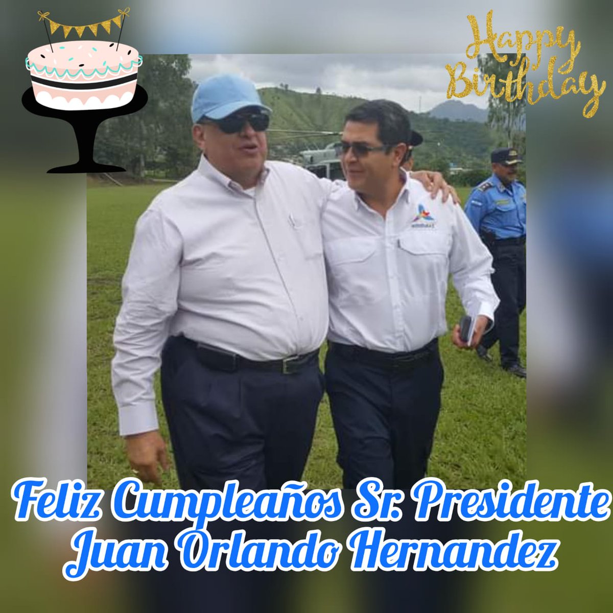 Deseo en este día de cumpleaños; Dios en su bondad le de larga vida, Salud y Felicidad

Feliz Cumpleaños Sr. Presidente Juan Orlando <a href="/JuanOrlandoH/">Juan Orlando H.</a>