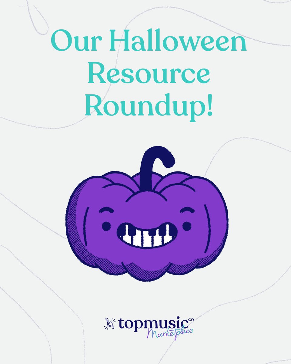 Many of these resources can be downloaded instantly and get ALL the halloween fun in your studio today! 👻 Halloween https://t.co/DZxad8Iomd #halloween #pianoteachers #musicteachers #musiclessons https://t.co/Ytntkuttaa