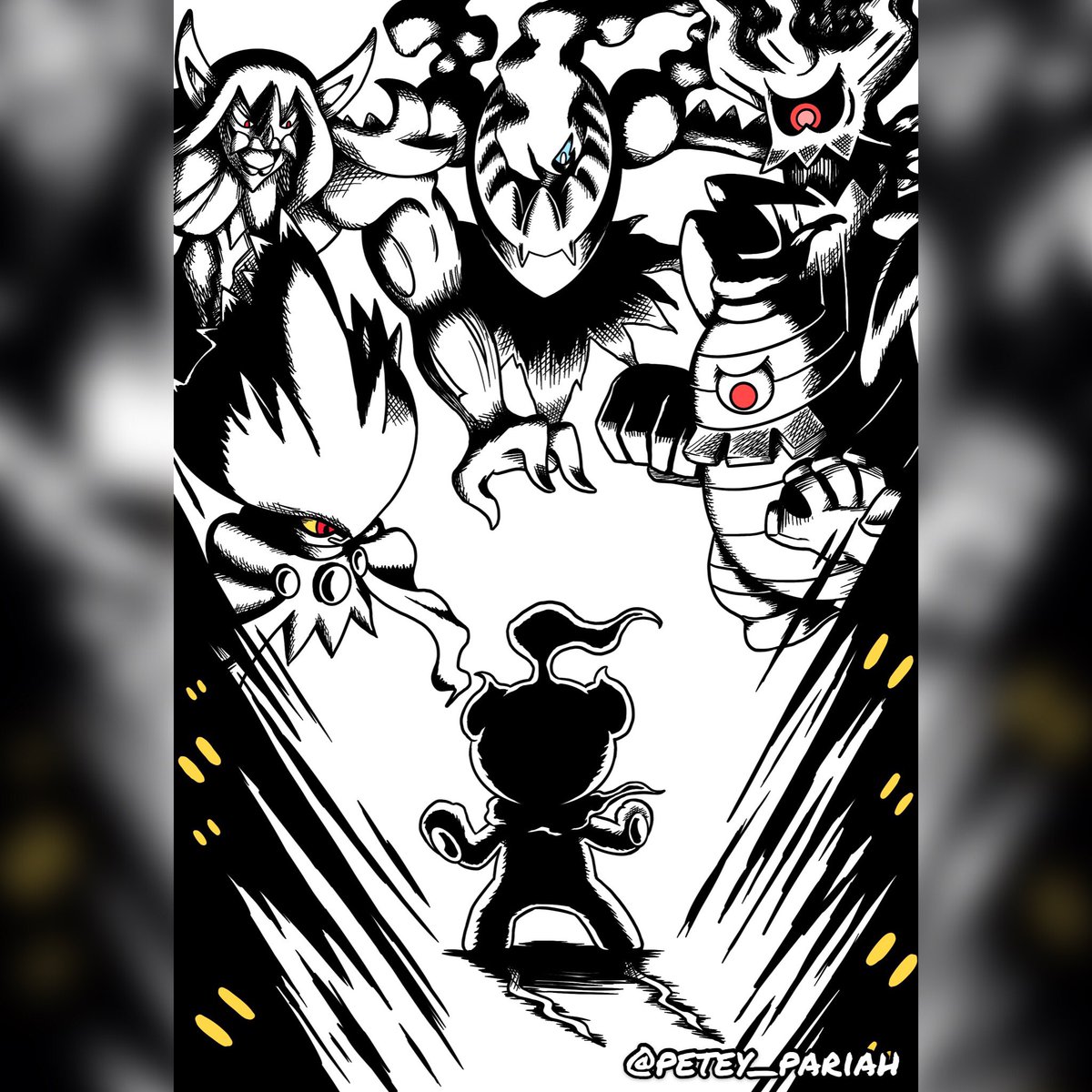 Marshadow’s last stand

#PokemonHalloween #Halloween #Halloween2020