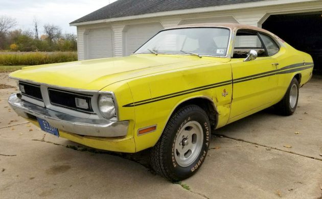 barnfinds's tweet photo. The Demon was to Dodge as the Duster was to Plymouth. And if you got the 340 version, you got yourself a budget hot rod! -> https://t.co/LPgmMWOGeb #Dart #Demon340 #Dodge https://t.co/yx5pFbCytE