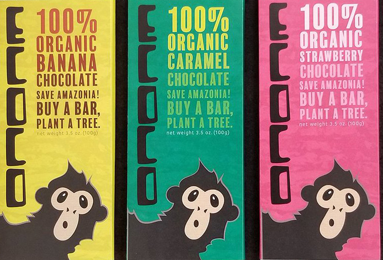 FIT_artdesign's tweet photo. #NationalChocolateDay Packaging Design for fiercely indulgent, socially responsible, organic chocolate, plus Black Cat and Casa designs, by class of ‘22: Melissa Portilla, Emily Frieden and Madison Heitier https://t.co/YCbJ7y0Vnu
