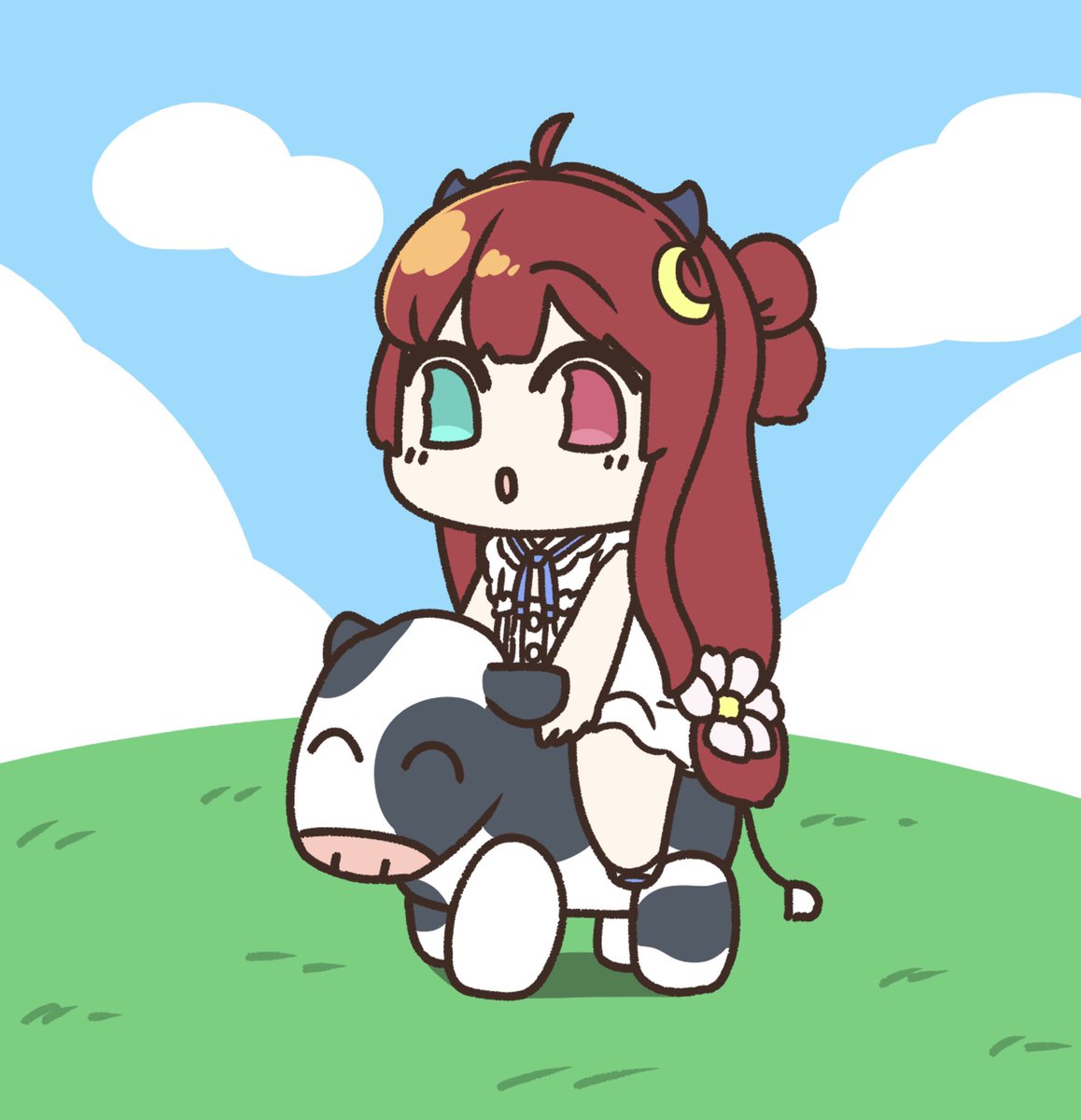 牛にとってモーモーロアちゃん モーモー牛さんおいしい牛乳 ロアちゃんは今も牛乳 プラニトルム星人 リリンはほぼ女の子だとかの漫画