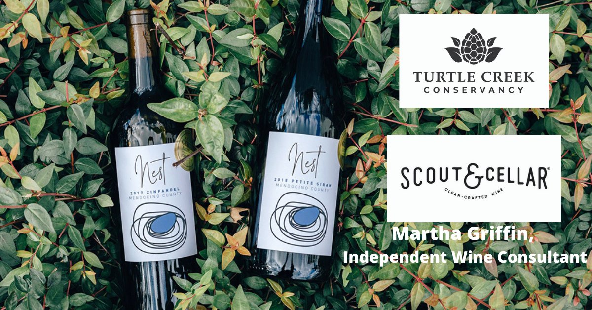 TurtleCreekPrk's tweet photo. We are one week away from the Scout &amp; Cellar Wine Tasting Benefiting Turtle Creek Conservancy! Space is limited to make sure to purchase your registration here: https://t.co/ApQeJMwf6V.

The tasting will be done outside and social distanced. https://t.co/UcmUGao678