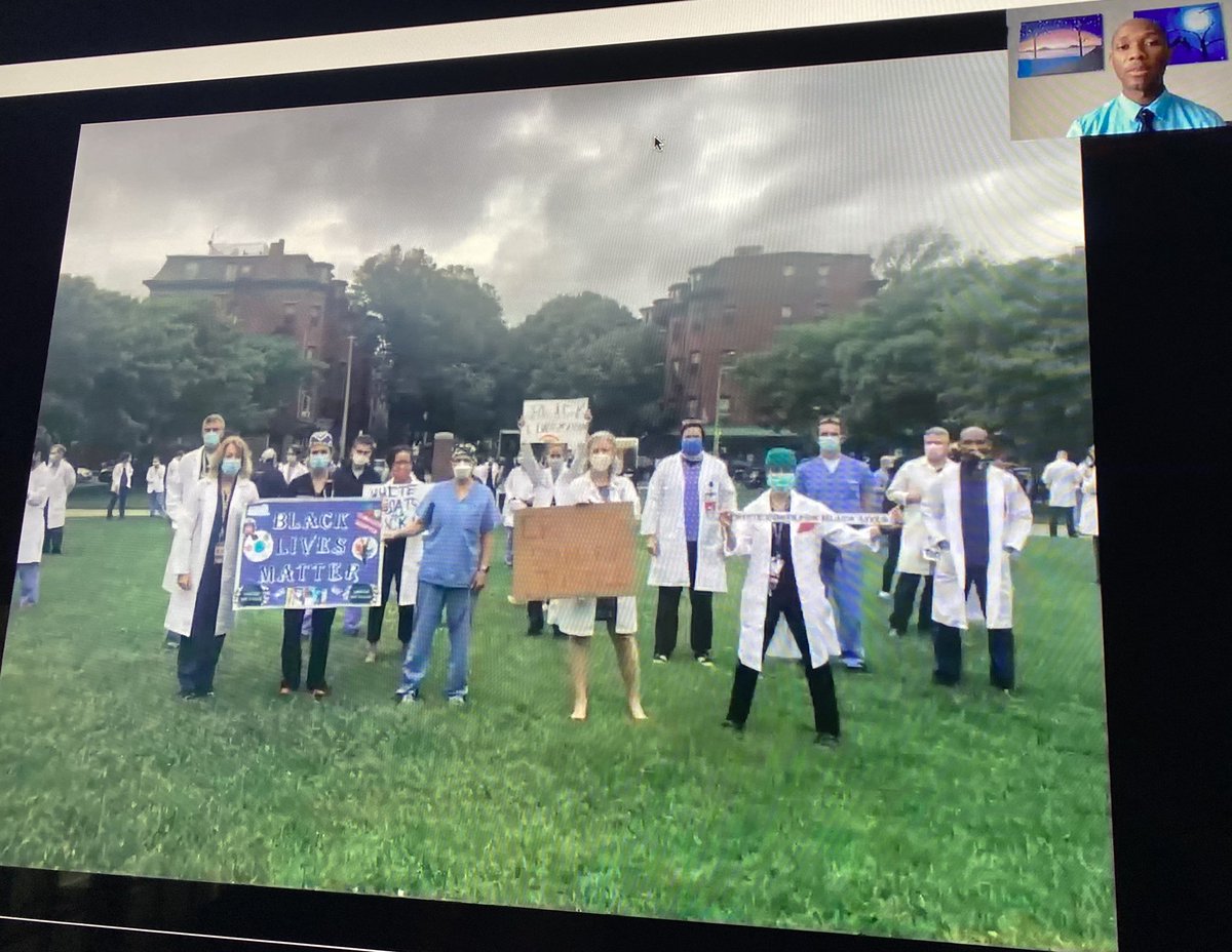 Great job @reg_sev on his EMRA 20 in 6 competition on how to become an institutional ally against racism! <a href="/emresidents/">emresidents</a> @ACEPNow #whitecoatsforblacklives