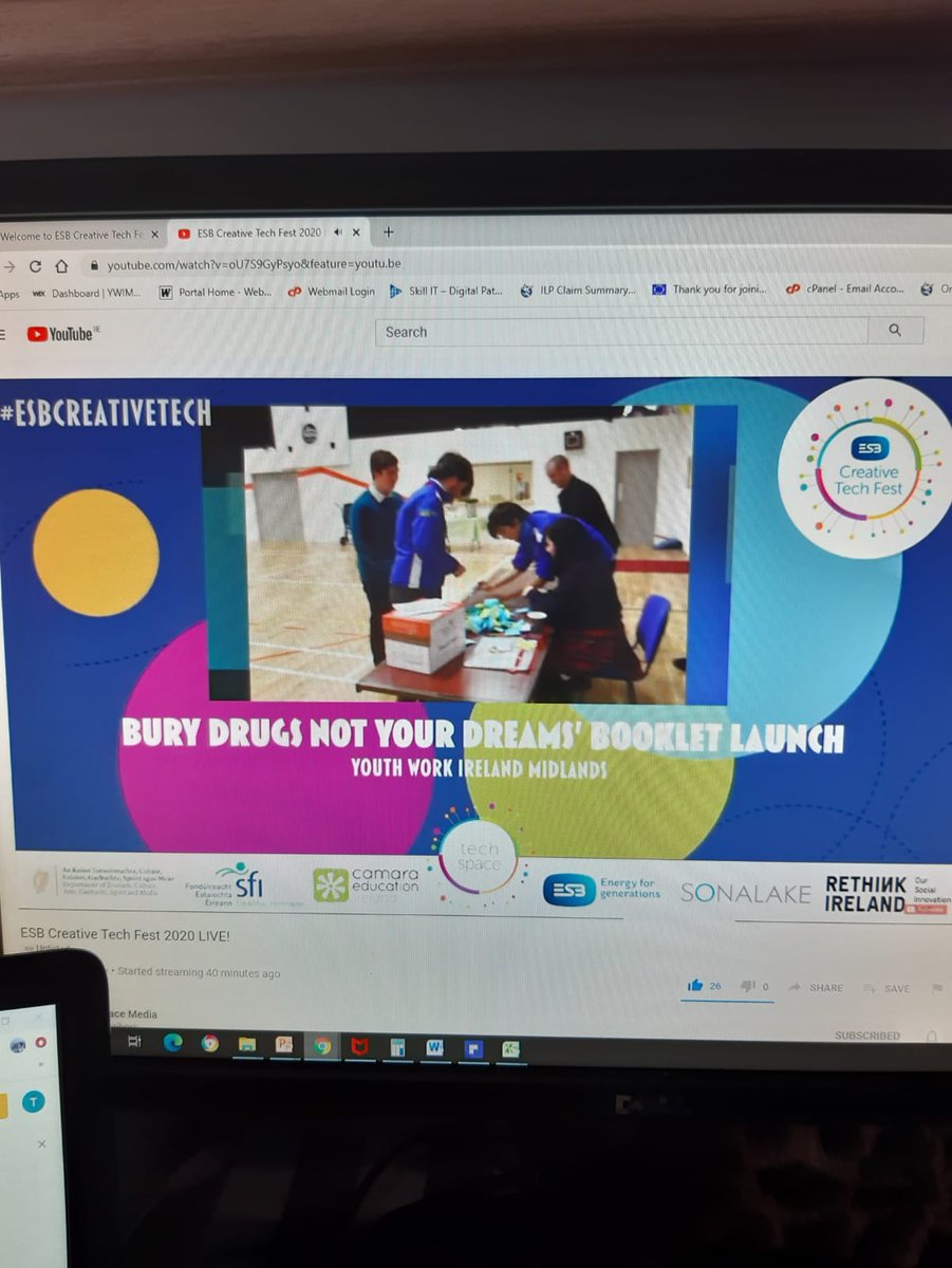 GeraldineLacey5's tweet photo. Congratulations @roscomhairle
Roscommon Comhairle na nOg, Best Design Award at the 2020 ESB Creative Tech Fest
#esbcreativetech
@YWI_Midlands
@ywirl
@CamaraIreland https://t.co/BM8DOKGBrg