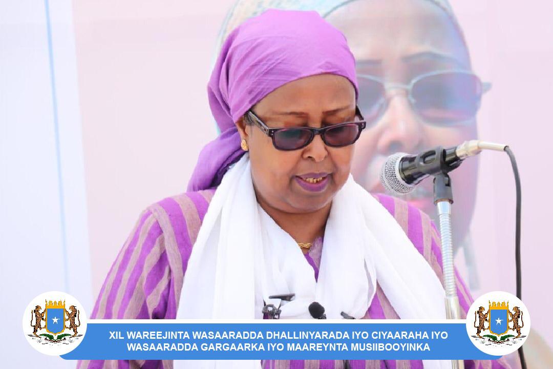 It gives me a great pleasure and honor to have the opportunity to serve my country in one of the multitasking Ministries that is established by H.E  <a href="/M_Farmaajo/">Mohamed Farmaajo</a> to cushion the effects of hardships of  disasters in the country. Many thanks to <a href="/MohamedHRoble/">Mohamed Hussein Roble</a>  for the opportunity.