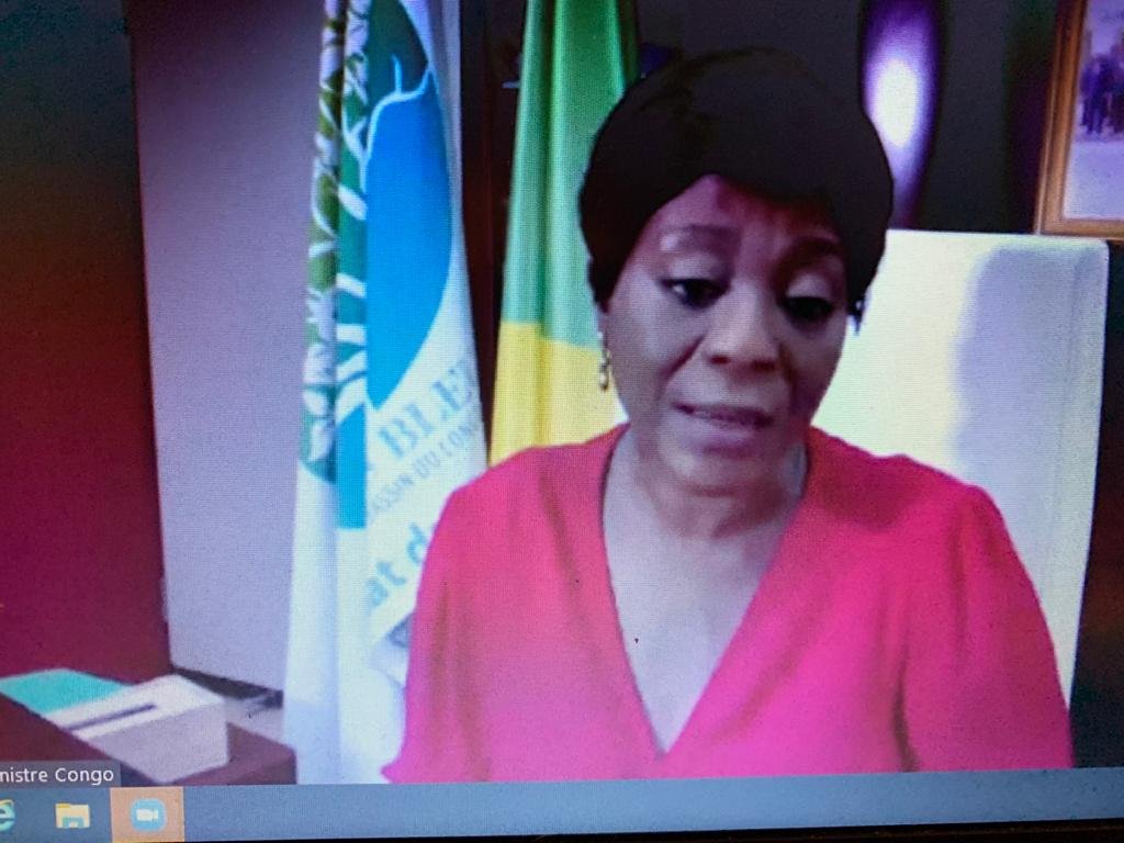 Her Excellency <a href="/ASoudanNonault/">Arlette Soudan-Nonault</a> MoET RofCongo shares that the #CongoPeatlands are the "second lung of the Earth" while holding "more than 30 Gt of Carbon #PeatlandsMatter <a href="/UNEP/">UN Environment Programme</a> working together for #Biodiveristy #ClimateAction vital #NatureBasedSolutions that need attention now!