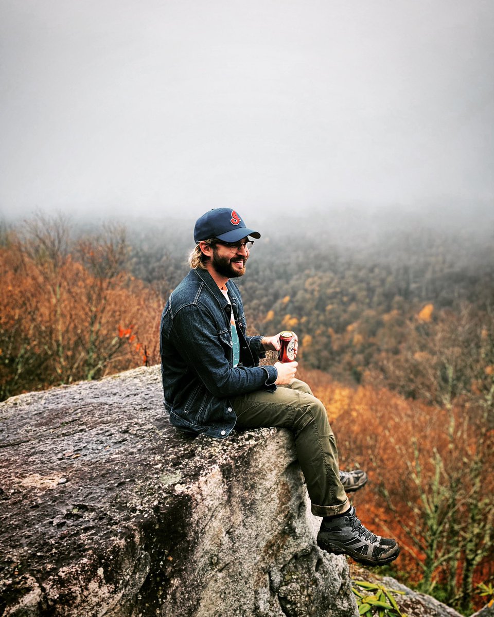 BattonNick's tweet photo. I’d say this is pretty close to my natural habitat ⛰🍺 #hiking #adventure #mountains https://t.co/d84XNlP8V0