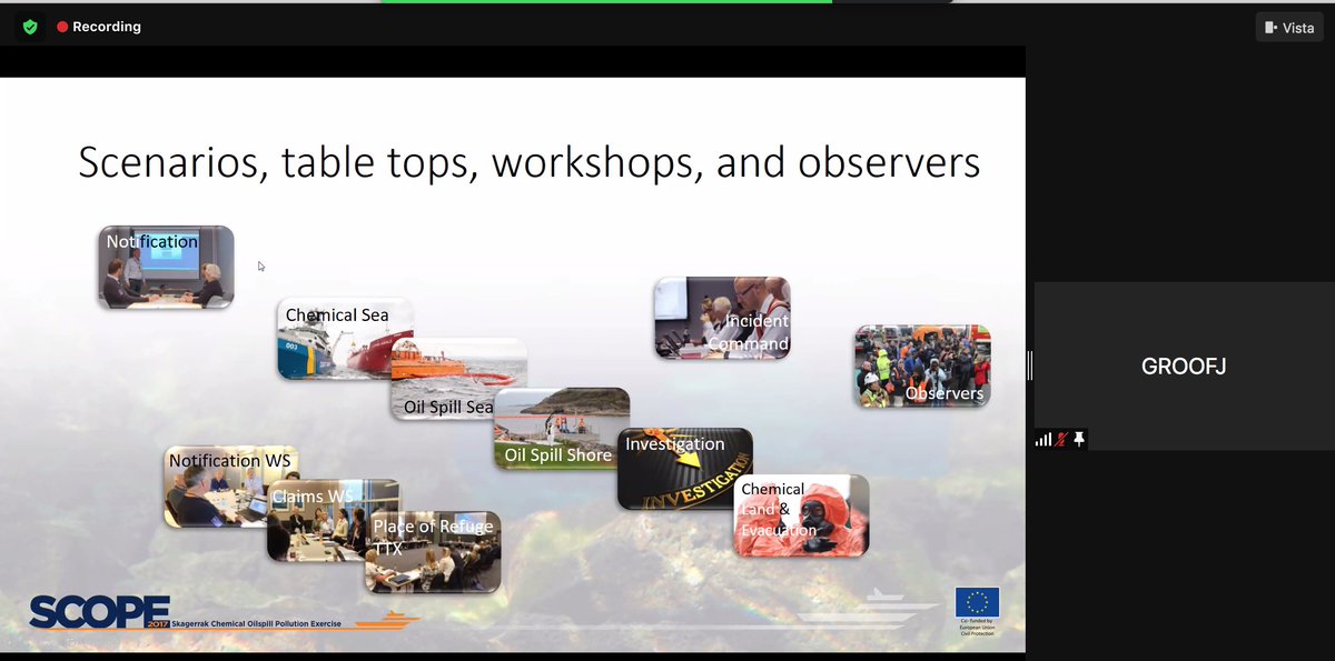 UNGRD's tweet photo. Administración Costera de Noruega, Agencia Noruega de Medio Ambiente y Asociación de Mares Limpios para Empresas Operativas, compartieron su experiencia en la planeación y preparación del Simulacro Internal. #SCOPE2017 y protocolo de respuesta ante incidentes por hidrocarburos. https://t.co/qBh9cifFtw