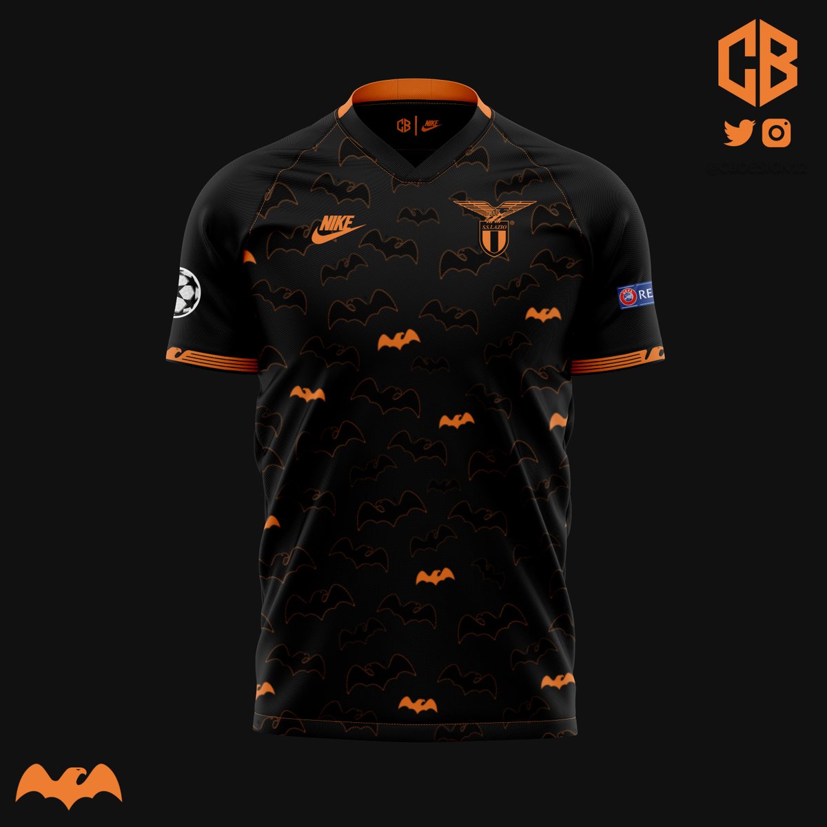 wear_cb's tweet photo. ✏️ SS Lazio | Fourth
👕 Nike

#Lazio #SSLazio #SSL #LaPrimaSquadraDellaCapitale #CmonEagles #LSC #BruggeLazio #ChampionsLeague #Immobile #Halloween #Halloween2020 #TrickorTreats #Nike #ConceptKit #KitDesign #FootballKitDesign 

If you like it, please 🔁 or ❤.
Thank you. https://t.co/lxRbgqr8mk
