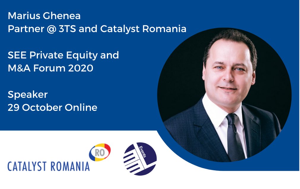 3TSCapital's tweet photo. Meet us at the SEE Private Equity and M&amp;A Digital Forum this week! Our Partner Marius Ghenea will be part of the "How can PE and VC thrive in times of crisis" panel.  

https://t.co/UZJ0v6LN8A

#privateequity #venturecapital #growthcapital #3ts #team #technology #see https://t.co/tBtFC2JIIe