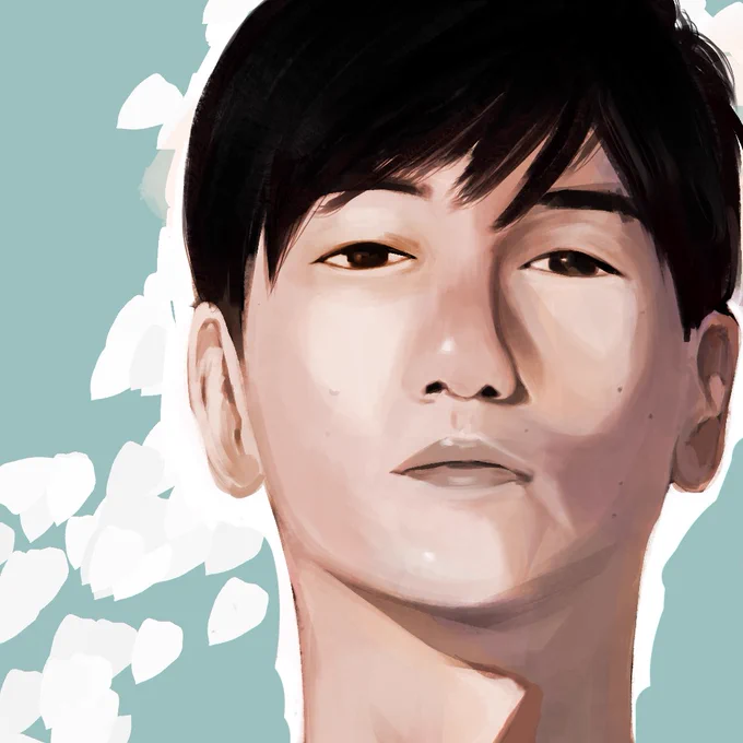 顔が描きたかったから3hらくがき井浦新 