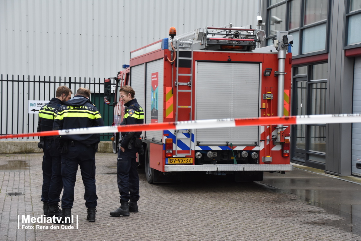 Melding brandweer Marconistraat Gouda