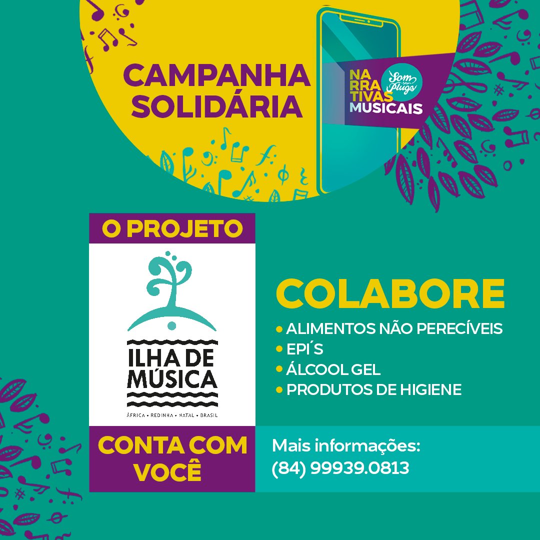 SomsemPlugs's tweet photo. Sua contribuição é valiosa! ❤ Além de ajudar o projeto neste momento de pandemia, você proporciona a crianças e jovens a oportunidade de mudar suas histórias.  A arrecadação está sendo feita na própria instituição. Fale com a equipe através do WhatsApp: 84 99939 0813. 🙌 https://t.co/9T729aP4f0