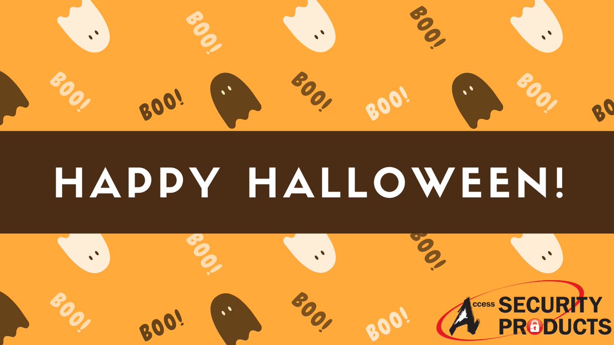 Happy Halloween from Access Security Products 🧛‍♀️🧛‍♂️
#Halloween #Halloween2020 #HalloweenAtHome #trickortreat #Trick_or_treat