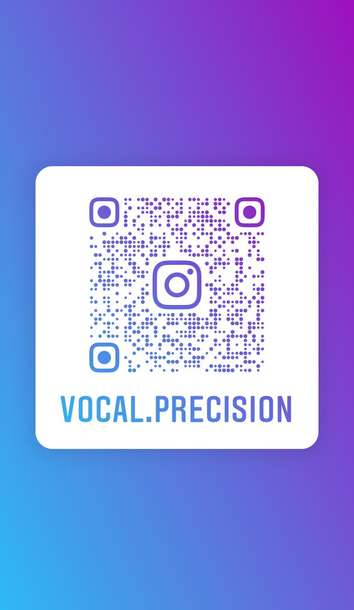 VocalPrecision's tweet image. Have a look at our Instagram for regular updates on all things singing! 🤍🎙 instagram.com/vocal.precisio…