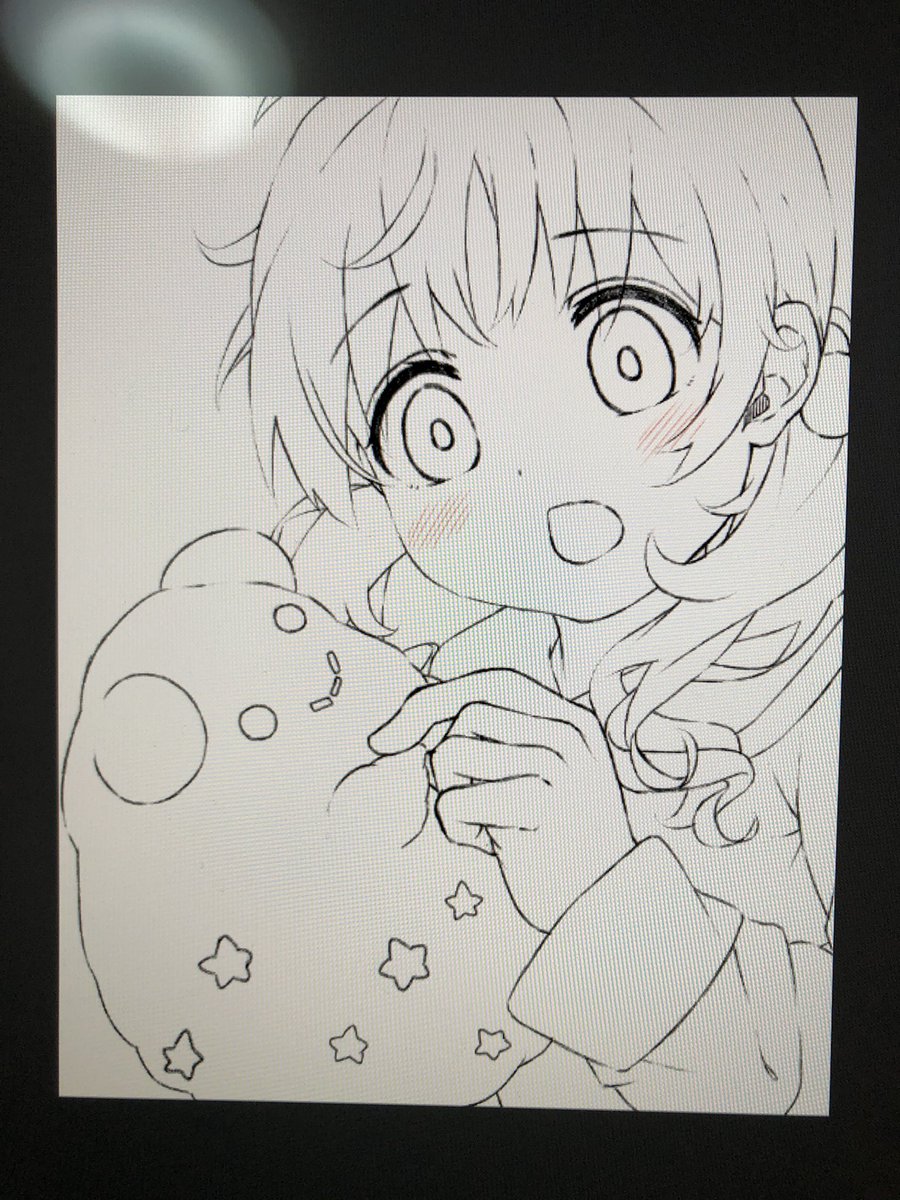 ペン変えた〜〜〜!!
えんぴつみたいなやつ!!! 