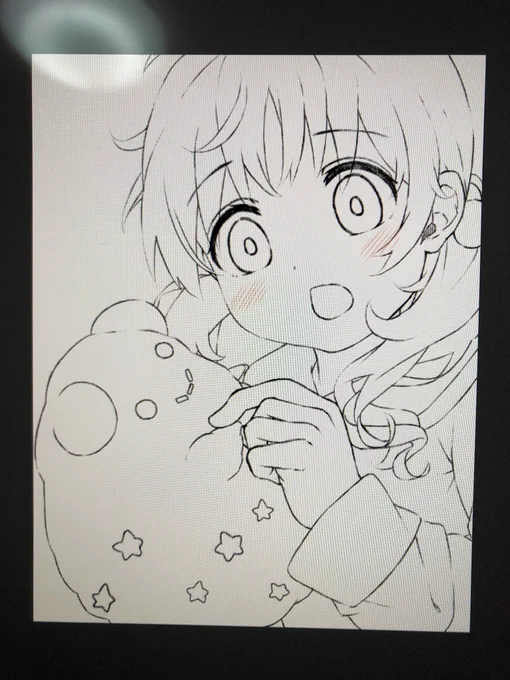 ペン変えた〜〜〜!!
えんぴつみたいなやつ!!! 