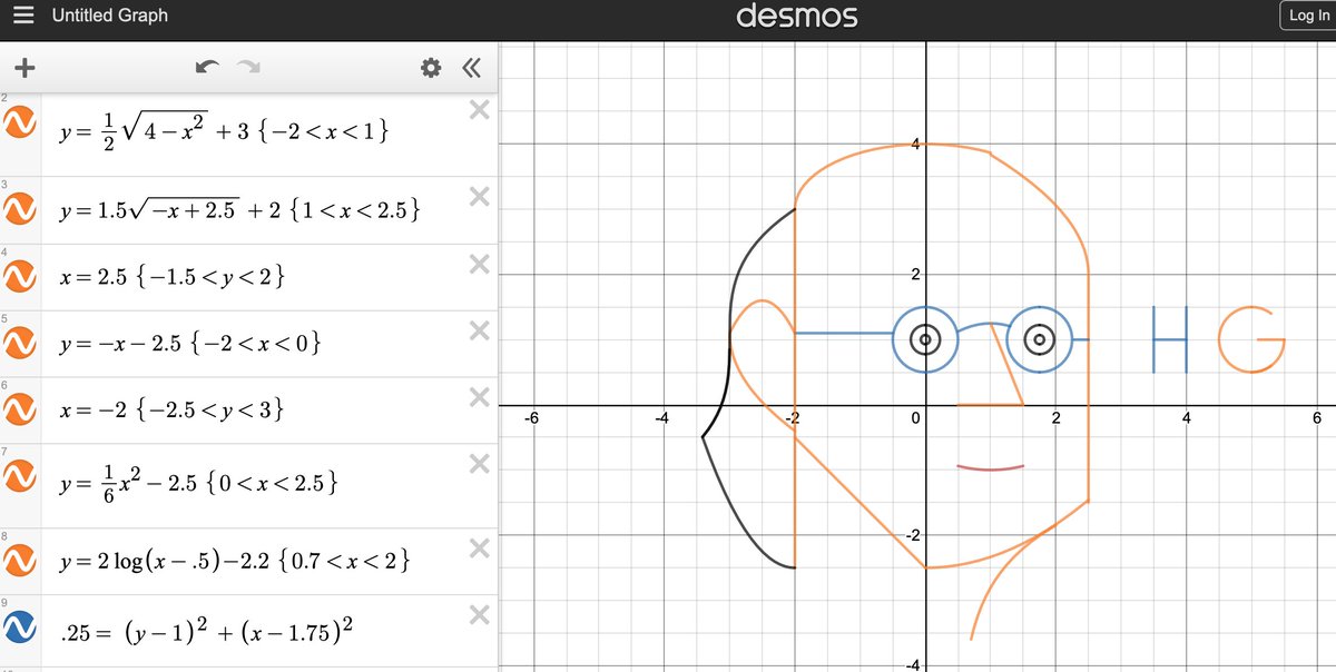 MrValencia24's tweet photo. After exploring parent functions, polynomial functions, and transformations in adv precalc, today ss had an opportunity to create math art at #WeAreChappaqua via @Desmos ๐๐ฉโ๐จ๐งโ๐จ
#ITeachMath #MTBoS #MathEd #MathArt #TEAM408 https://t.co/y44fnMMdkY
