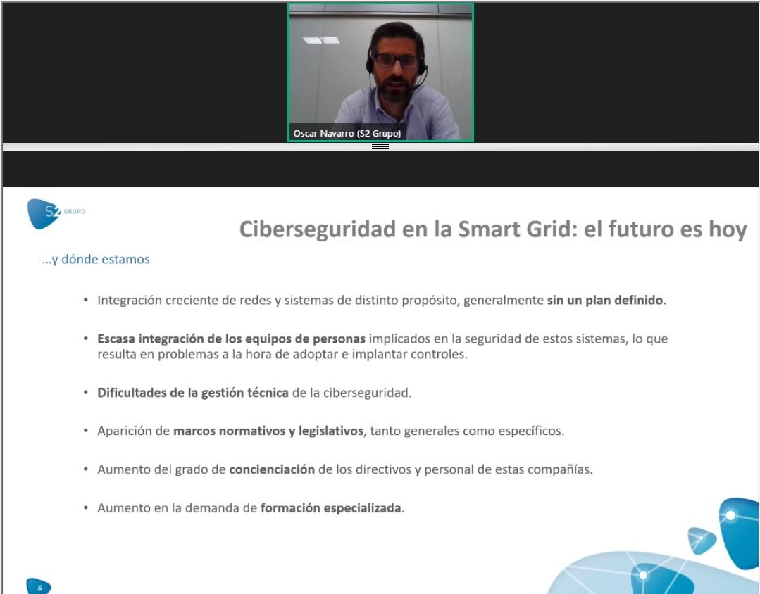 info_CCI's tweet photo. Óscar Navarro, Director de Ciberseguridad Industrial en S2Grupo nos habla sobre Ciberseguridad en la Smart Grid: el futuro es hoy, en el XIV Congreso Internacional CCI en Latinoamérica. 
#CCIconXIV #LATAM #Ciberseguridad #Industrial
🌎https://t.co/kelWL1j3uM https://t.co/Ra3ItOgVcm