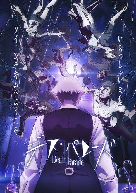 Death Parade (8.2/10)After death, there is no heaven or hell, only a bar that stands between reincarnation and oblivion. Welcome to Quindecim, where Decim, arbiter of the afterlife, awaits!