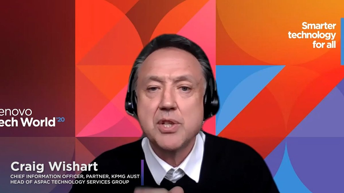 Smarter Technology for All is about more than technology, it's about business models and making technology easier to own. Hear Craig Wishart CIO of <a href="/kpmgaustralia/">KPMG Australia</a> share how <a href="/Lenovo/">Lenovo</a> changes their outcomes.

techworld20.lenovo.com/home/

#LenovoTechWorld #WeAreLenovo #innovation