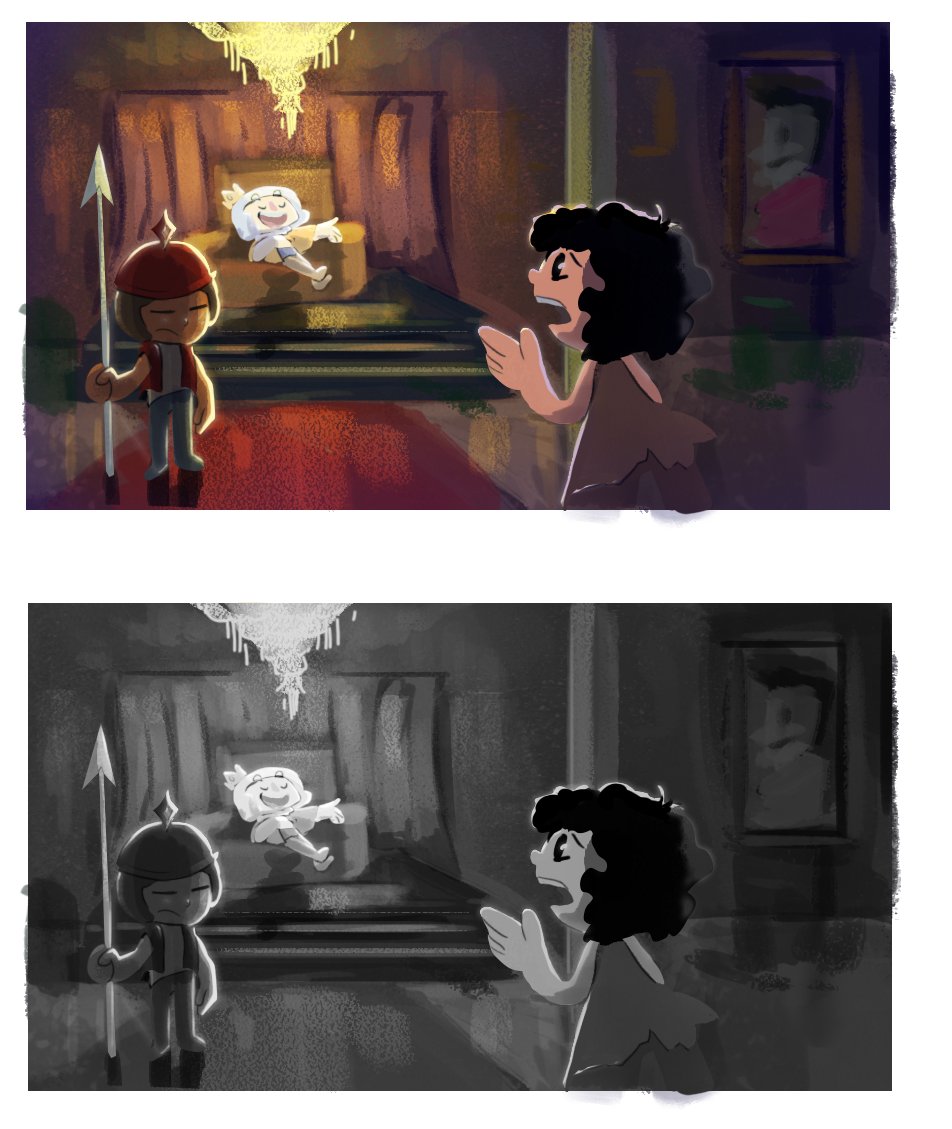 creating concept art for a fella 