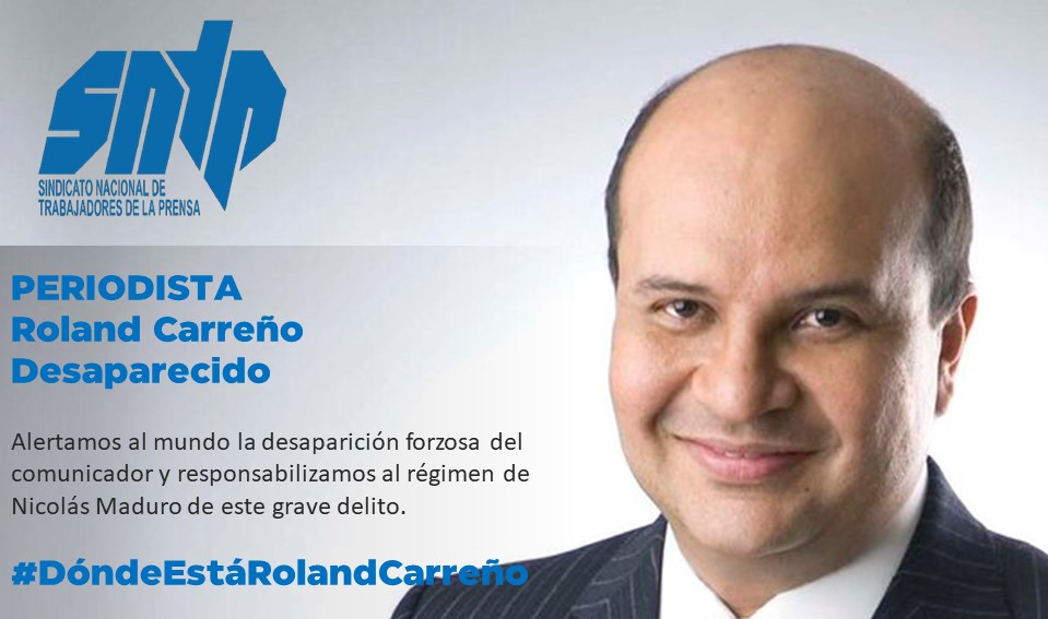 sntpvenezuela's tweet photo. #AlertaSNTP | Pendiente:
1. El Periodista Roland Carreño sería presentado en el Tribunal 4° de Terrorismo.
2. El juez es José Mascimino Márquez, el mismo que conoce caso de operación Gedeón.
3. Es una práctica de este Tribunal no permitir defensa privada en la presentación #28Oct https://t.co/lU4cjTGpmp