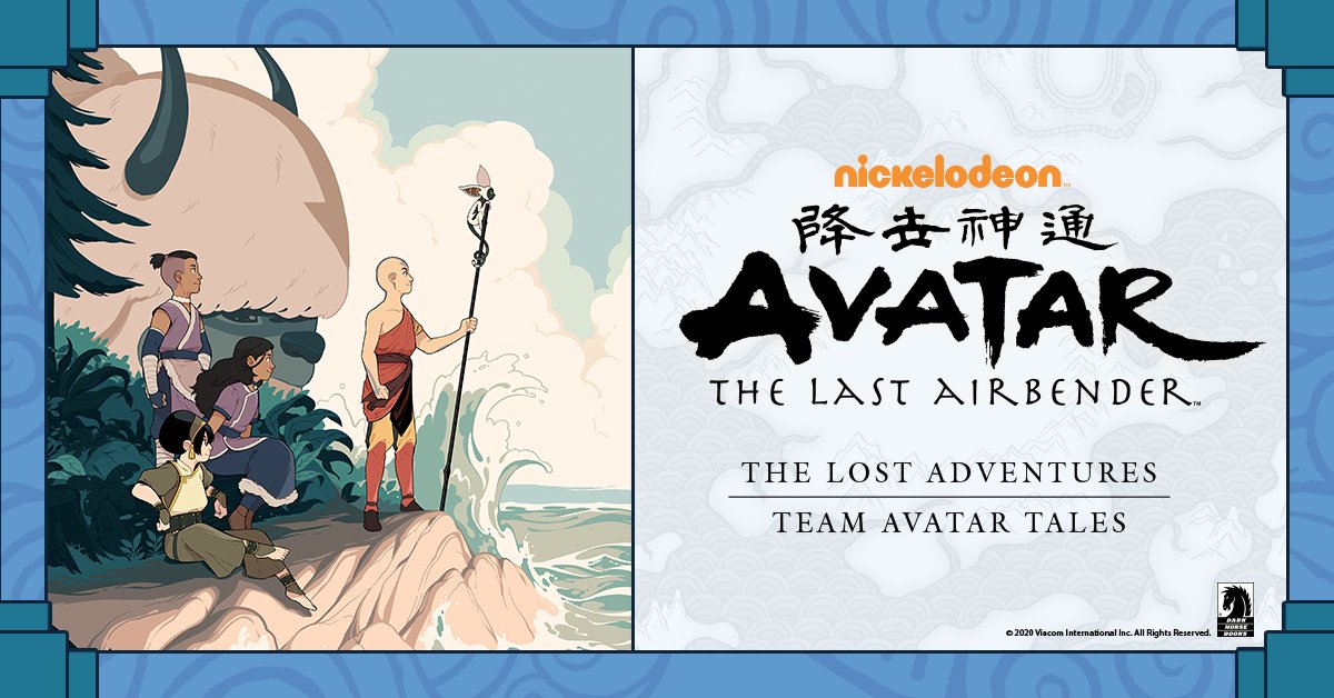 DarkHorseComics's tweet photo. New this week! Avatar: The Last Airbender--The Lost Adventures and Team Avatar Tales Library Edition. The comics continuation of Nickelodeon's hit series returns in a trove of tales: https://t.co/dIK9FUt38u

By @geneluenyang @sgoetter @Gurihiru @FaithErinHicks @CSpeedMcNeil, more https://t.co/kxHFsXaZ0X