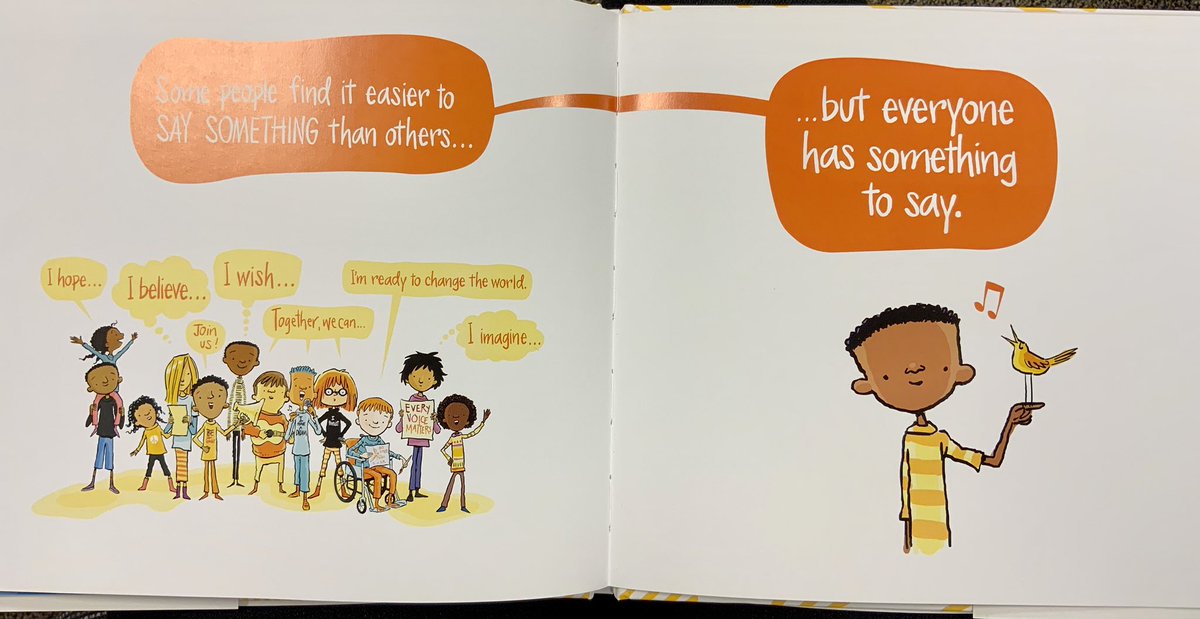 THIS is happening in an Algebra 1 class.... Mrs. Curtis is reading a “children’s” book that has such a good underlying message that is meaningful for ANY age group, including high schoolers! THIS is not algebra, but it is important and valuable.  #InfluentialTeacher #FalconFamily