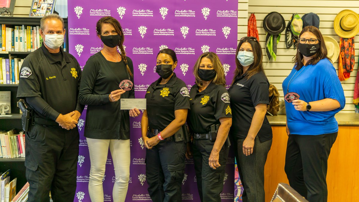 RivCoDPSS's tweet image. COMMUNITY MATTERS: Our DPSS Special Investigations Unit (SIU) raised $3,325 for Michelle’s Place by selling special pink patches to help fight breast cancer. DPSS SIU patches are still available for purchase at pinkpatchproject.com #PinkPatchProject2020 #breastcancerawareness