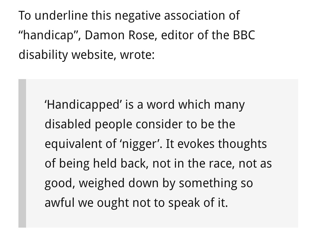 Here I am looking up the history of the term "handicap" (not at all what I thought it was tbh) annnd What The Heck Is This  @damonrose &  @emupton ??