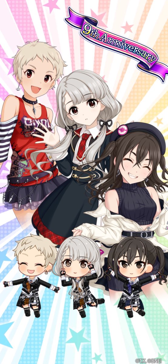 ﾓﾉｸﾛ 砂塚あきら アイドルマスター シンデレラガールズ で 9周年記念 壁紙メーカー 公開中 好きなアイドルで自分だけの壁紙をつくってみたよ 壁紙メーカー Imascg Chihiro デレマス デレマス9周年 T Co Hnqi5lv3ly 背景こっちのが良い