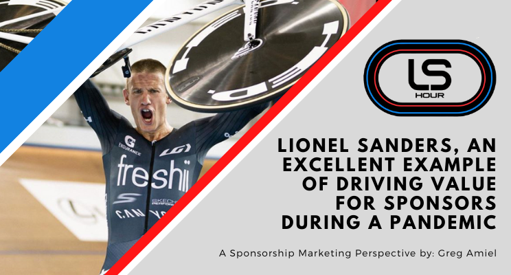 TriMagCan's tweet photo. The one hour record last week enabled Lionel Sanders to provide lots of exposure for his sponsors. A sports marketing professional explains how pros can make a splash through social media during the COVID-19 pandemic:
https://t.co/gH8hkNRvdT https://t.co/gg5tR6C77u