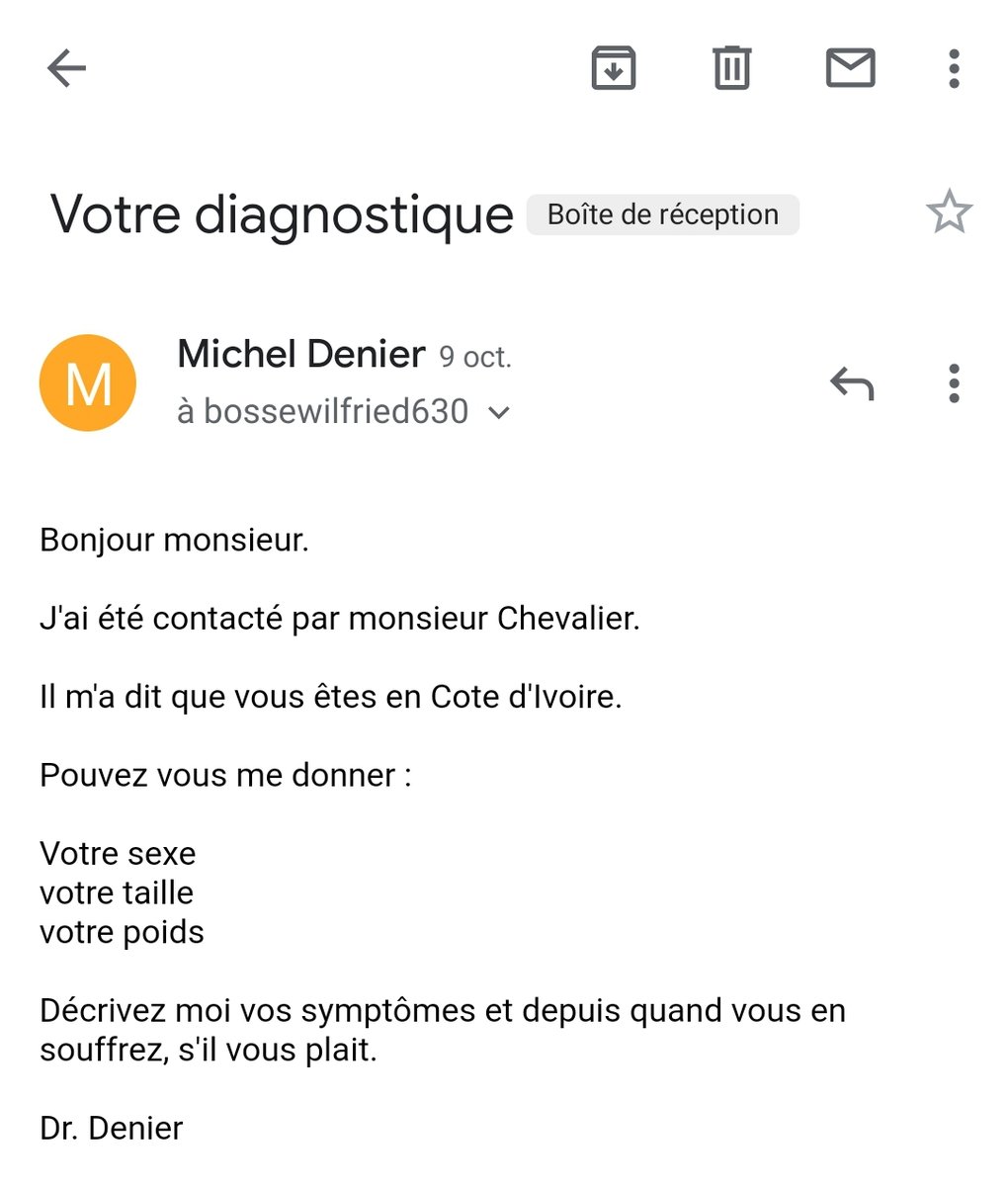 Maurice a contacté le docteur. Je joue le Dr Denier C'est partie pour une téléconsultation épique.